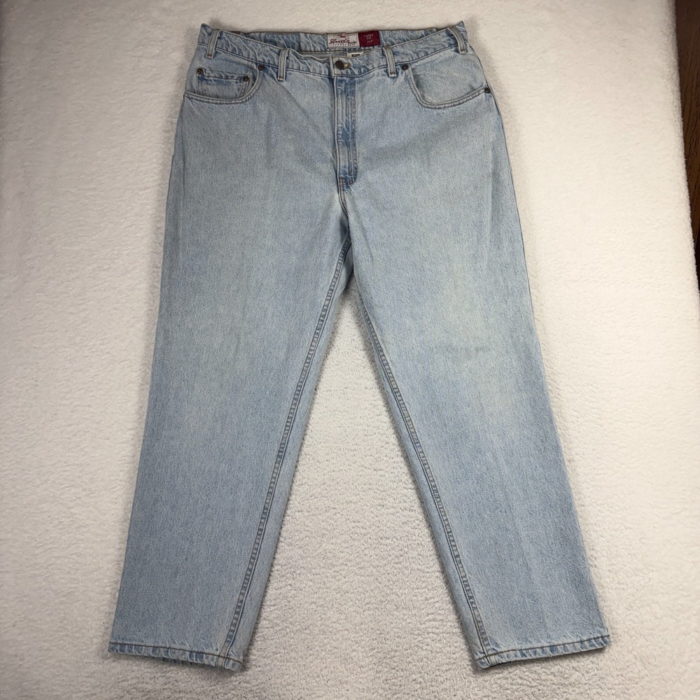 Vintage Levis 545 Jeans Mens 40x30 (37.5x29) Loose Fit Straight Denim USA 90s